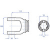 FORCELLA EST. SERIE 2500  S5